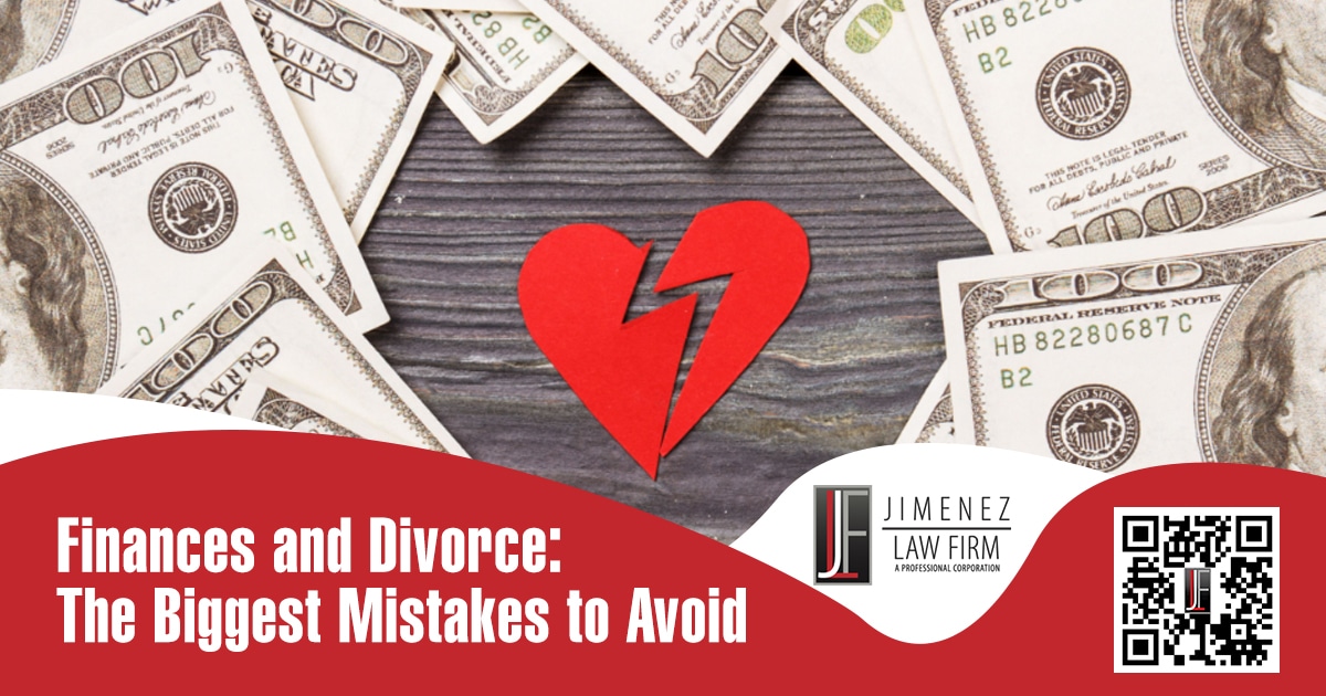Finances and Divorce: The Biggest Mistakes to Avoid