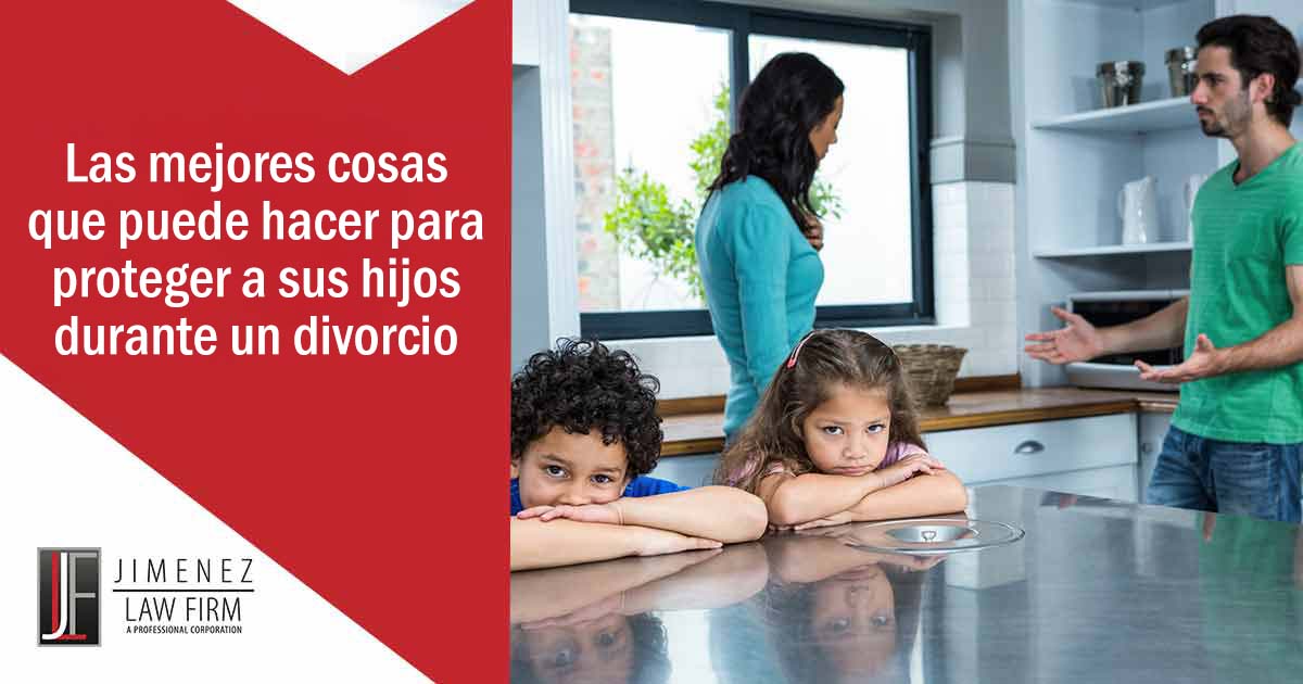 Las mejores cosas que puede hacer para proteger a sus hijos durante un divorcio