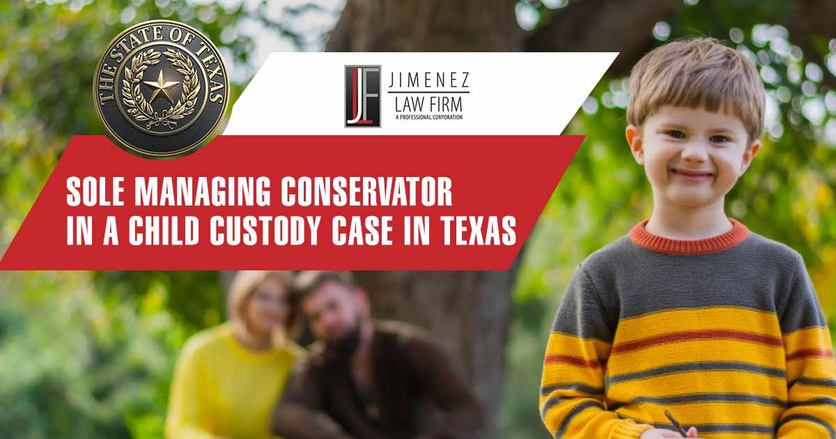 Sole Managing Conservator in a Child Custody Case in Texas