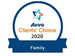 Avvo Client's Choice 2020 family law recognition