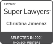 Christina Jimenez Super Lawyers 2021 selection
