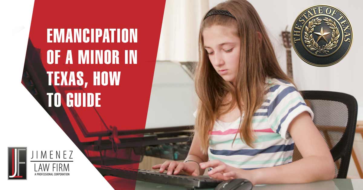 Emancipation of a Minor Guide Emancipation of a minor educational graphic