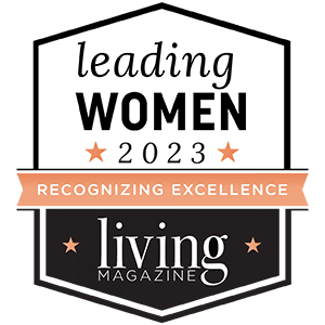Leading Woman 2023 recognition graphic