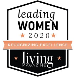Leading Women 2020 recognition from Living Magazine