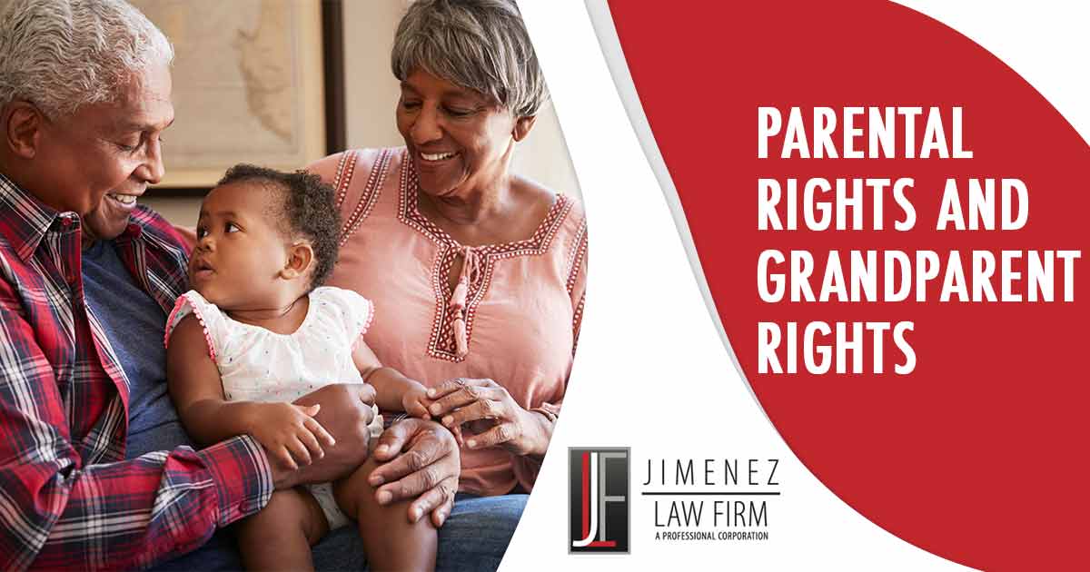 Parental and grandparent rights educational graphic