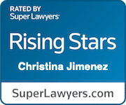 Super Lawyers Rising Star 2021 Christina Jimenez